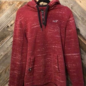 Red Hollister hoodie